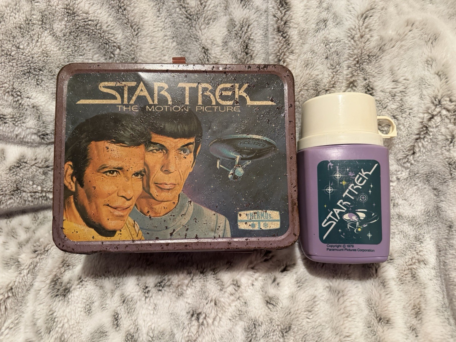 Star Trek The Motion Picture Lunch Box With Thermos