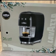 Smeg Lavazza Pod Coffee Machine Black and Silver Read description