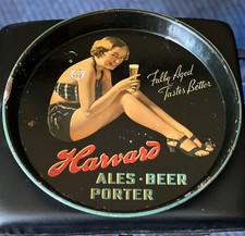 Vintage Harvard Beer Tray