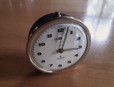 Alter orig. mechanischer Junghans Trivox Wecker Silentic / voll funktionst&uuml;chtig