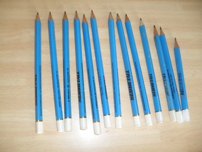 Zimmermanns-Bleistift dreieckig  ca. 23 cm Schreinerstift Handwerker Bleistift