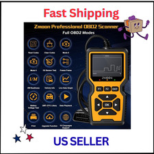 ZM201 OBD2 Scanner - Enhanced Check Engine Code Reader for All Vehicles 1996