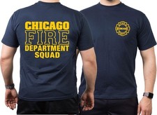 CHICAGO FIRE Dept. SQUAD, navy T-Shirt