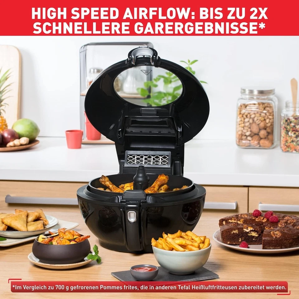 Tefal FZ 773815 ActiFry Genius Smart Heißluftfritteuse 1,2 kg für 6 Personen - Bild 2 von 4