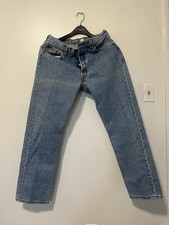 Vintage Levis 501-0134 Jeans Mens 34x30 Made in USA Light Blue