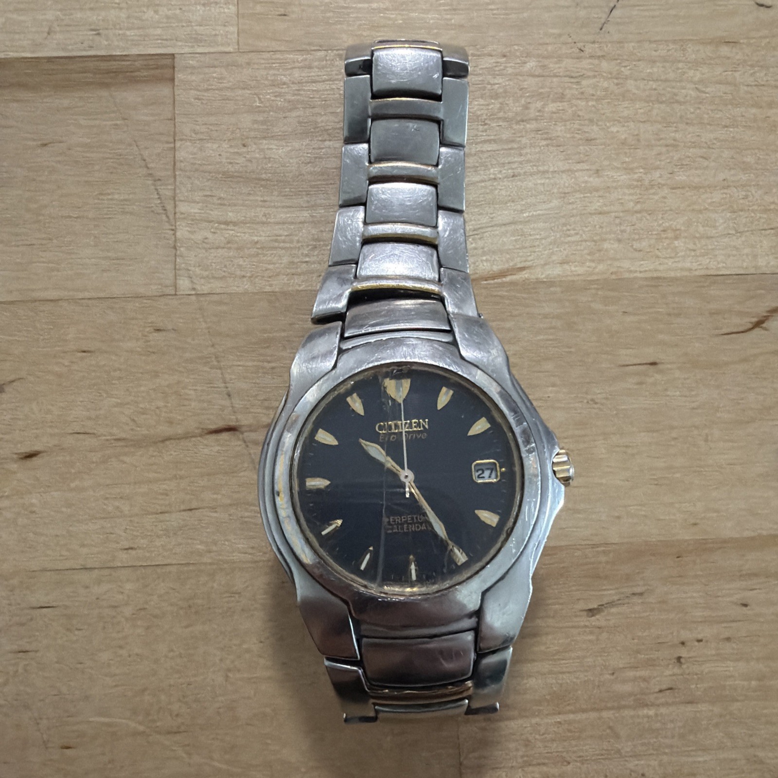 GN-4-S PARTS CITIZEN ECO-DRIVE ONLY CALENDAR PERPETUAL - vintagewatches.pk