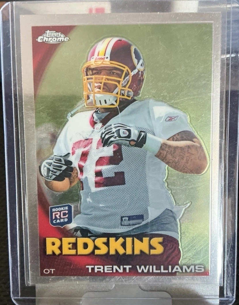 2010 Topps Chrome - Trent Williams #C102 (RC)