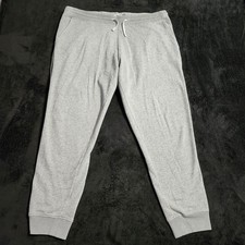 Old Navy Men  s Gray Heather Jogger Sweatpants Size XL Drawstring Waist Pockets