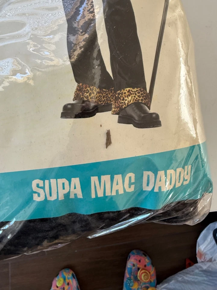 Disfraz de gángster proxeneta Supa Mac Daddy - grande Foto 2 de 4