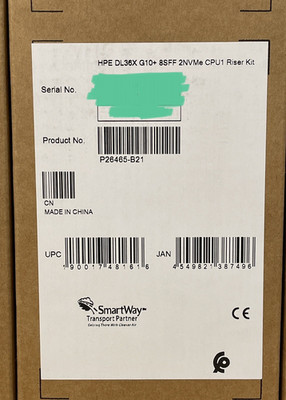 HPE ProLiant DL36X DL365 DL360 Gen10+ Plus 8SFF 2NVMe CPU1 Riser Kit x16 x8 G10+