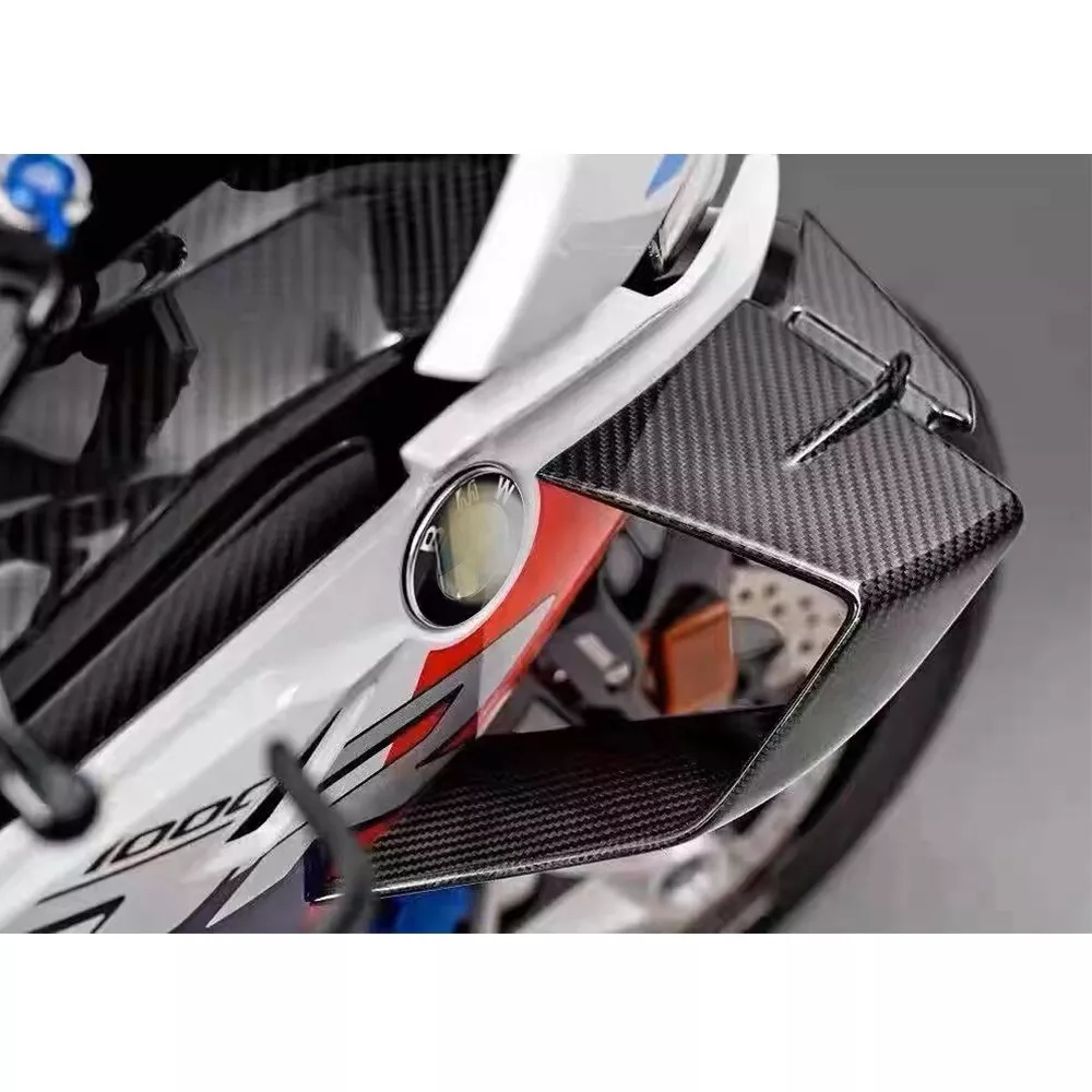 2019-2022 For BMW S 1000RR Carbon Fiber Front Spoiler Fxed Wind Winglets  Fairing