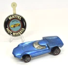 Hot Wheels Vintage Redline Turbofire Blue 1968 Mattel USA