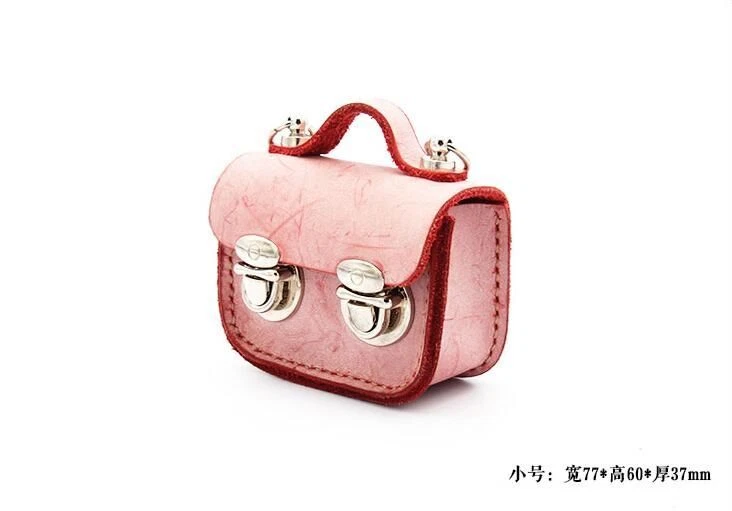 Plastic Sewing Bag Pattern- Small Briefcase Purse Bags DIY Patterns PVC Template - Image 4 of 4