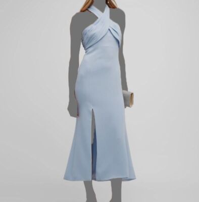 self tie halter dress Women's Silk Resort Wear | Tie-Dye Halter Dress | Anna Kosturova