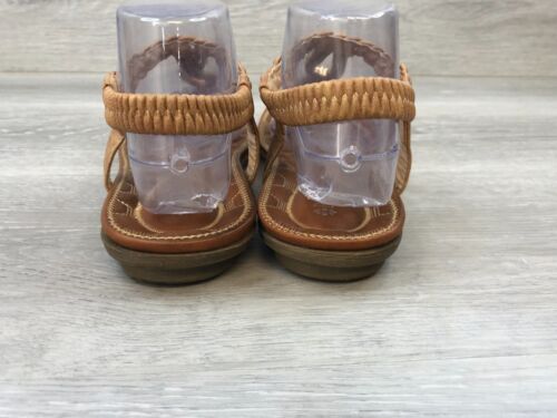 Patrizia by Spring Step Women's 10 Brown Suede Leather Slip-On Slingback Sandal - Picture 3 of 7