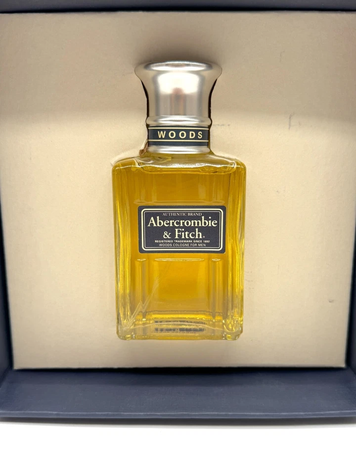 De colección Abercrombie Fitch Woods RARO Descontinuado Nuevo 1.7 OZ Colonia Juego de Regalo Foto 3 de 4