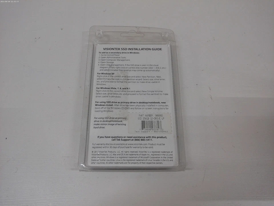 Visiontek Go Drive 256 Gb 2.5" Internal Solid State Drive - Sata - 550 Mb/s - Image 4 of 4