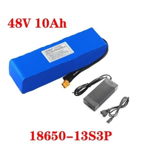 Lithium Ion Li-Ion Pack Scooter Electric E Bike Bicycle Small Battery 48V 10AH - 第 1/5 張圖片