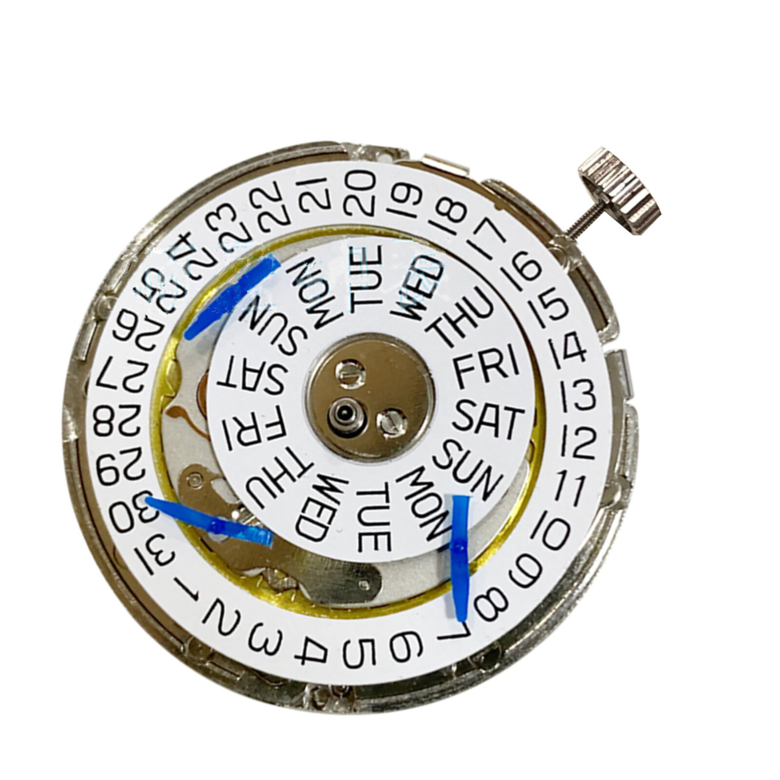 6-Pin Hangzhou 2350 Auto Mechanical Watch Movement Dual Calendar Spare