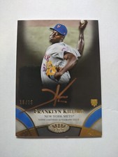 2021 Topps Tier One Franklyn Kilome Break Out Gold Auto RC /25 NY Mets BOA-FK