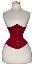 Women Heavy Duty Steel Boned Corset Waist Trainer Body Shaper Under Bust Corsets