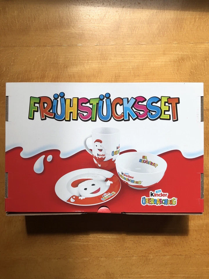 Limitiertes Ü-Ei Frühstücksset aus Ferrero Gewinnspiel, neu & unbenutzt - Bild 2 von 4