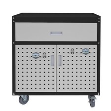 Metal Rolling Tool Chest Cabinet Steel Garage Tool Cabinet Organizer on Wheels