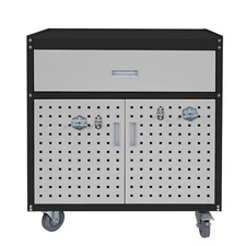 Metal Rolling Tool Chest Cabinet Steel Garage Tool Cabinet Organizer on Wheels