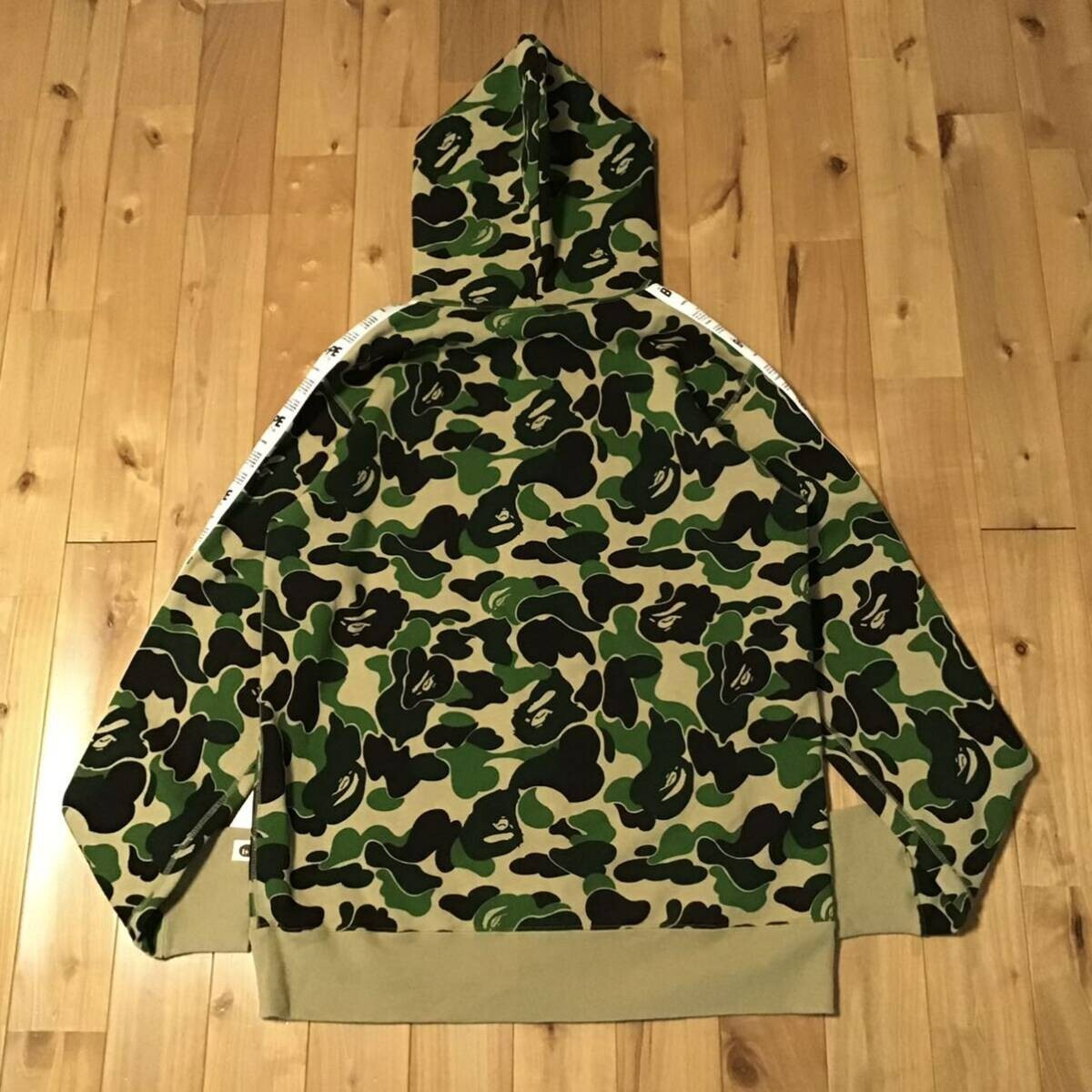 トップス A BATHING APE camo zip hoodie BAPE STA TAPE FULL ZIP HOODIE ABC camo green A Bathing Ape Size XL