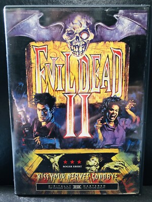 Evil Dead 2: Dead by Dawn (DVD, 2000, Widescreen)-Horror