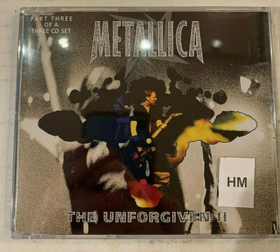 Metallica The Unforgiven II CD Single (Part 3 of a 3 CD set) 1998 New Sealed 
