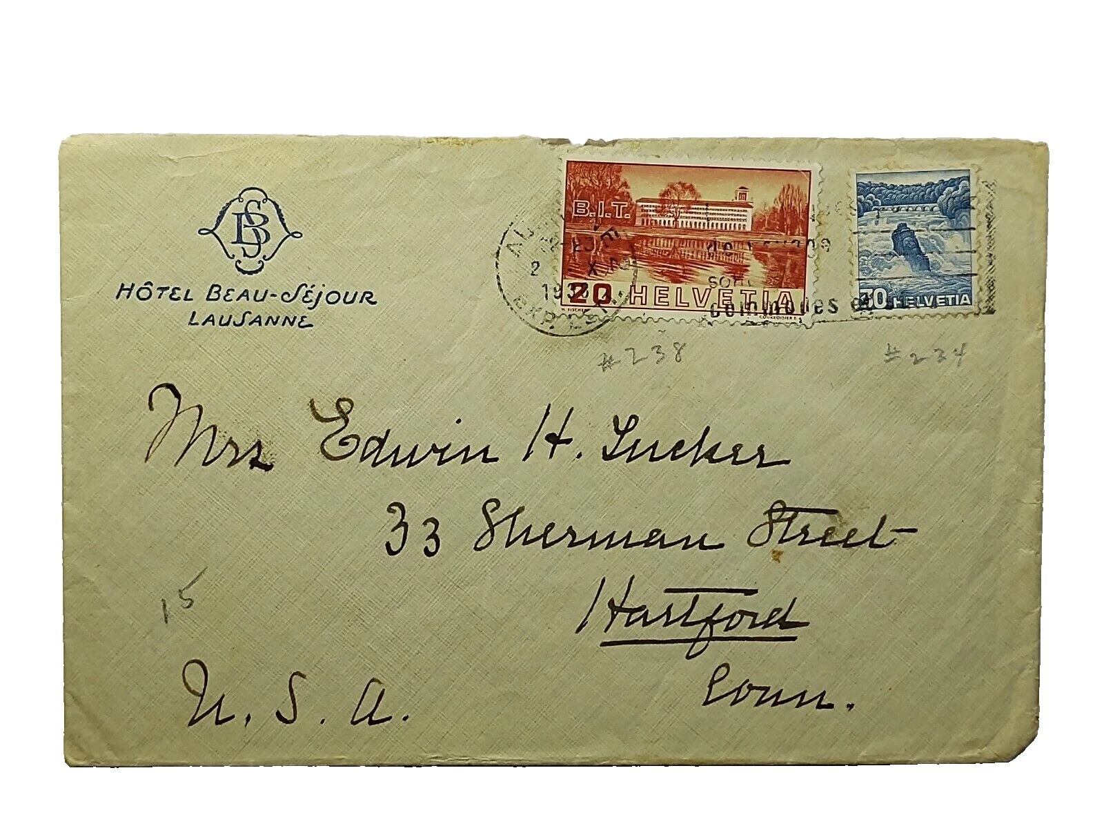 Historia Postal usado Sellos SWAZI