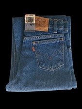 Vintage Levis 550 Jeans Size 14 Blue W 27 L 27 New With Tags