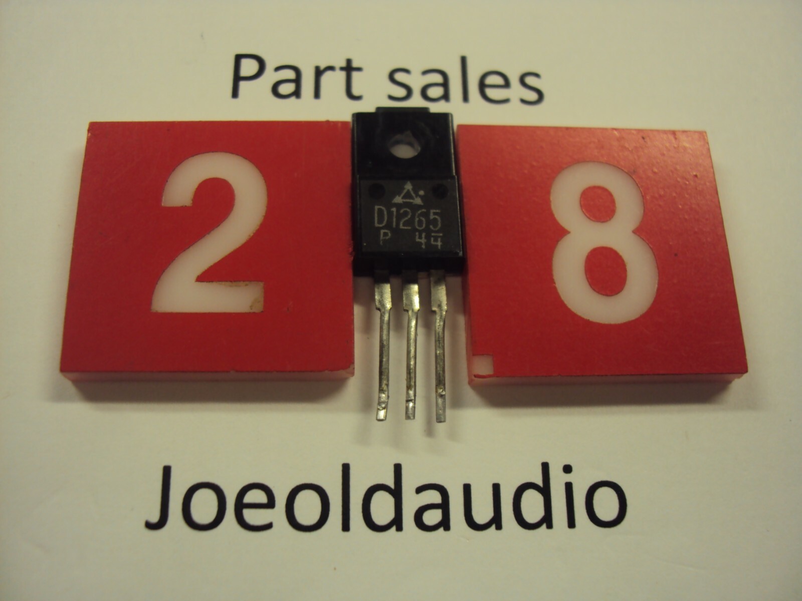 Transistor Pulled Part (USED) 2SD1265 Tested with Curve Tracer. | eBay
