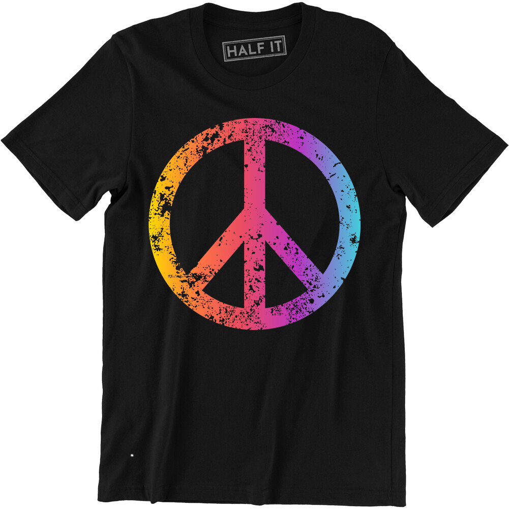 Peace Symbol T-shirt - Peace Political Anti-Nuclear Hippy - Choice