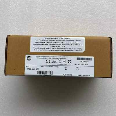 New Allen Bradley 1769-L35CR SER A CompactLogix ControlNet Redundant Controller