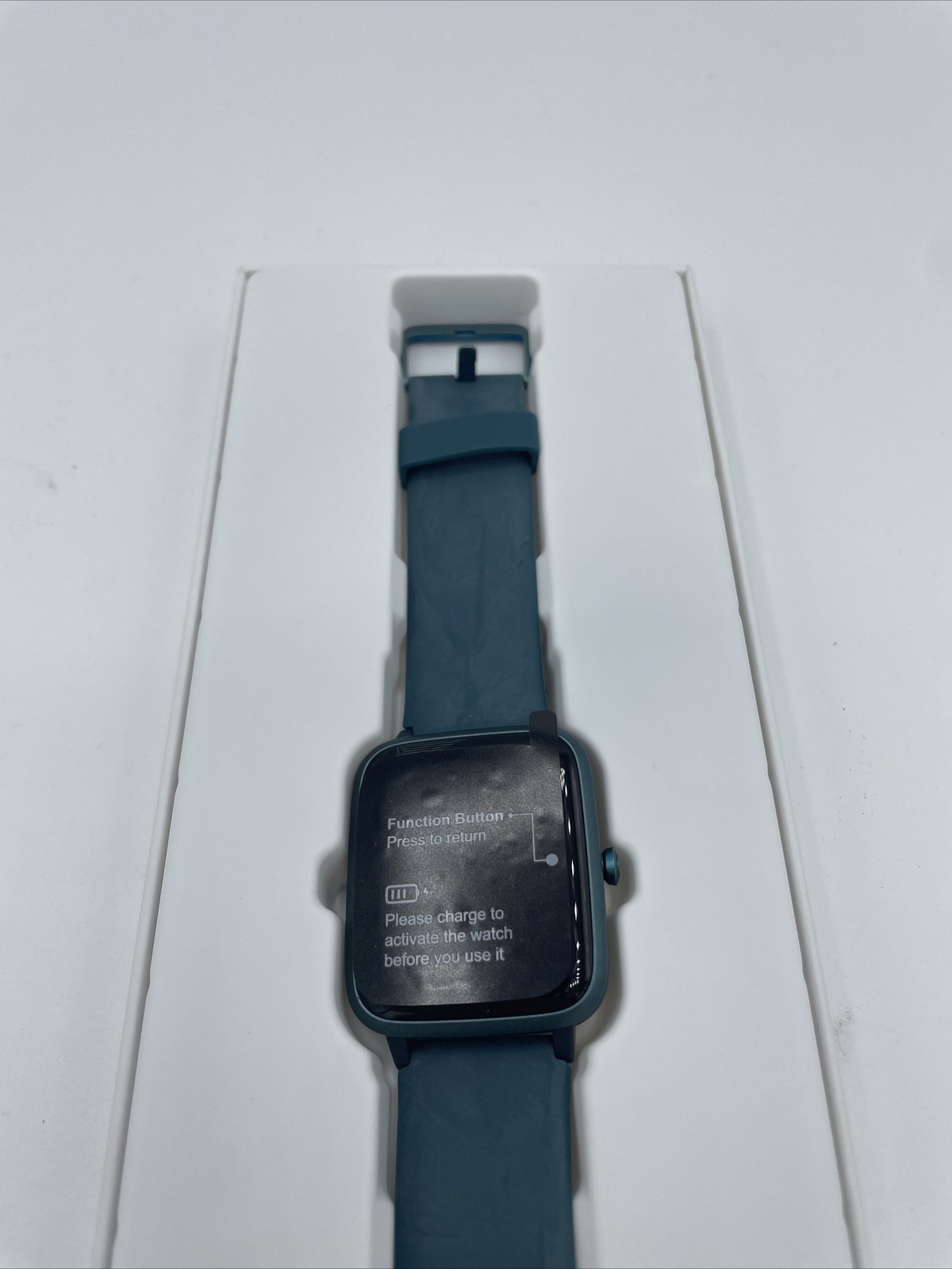 Letsfit Green Bluetooth Enabled Waterproof Android Smart Watch NIOB