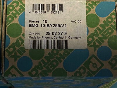10x Phoenix Contact EMG 10-BY255/V2 2902279 Schutzmodul neu