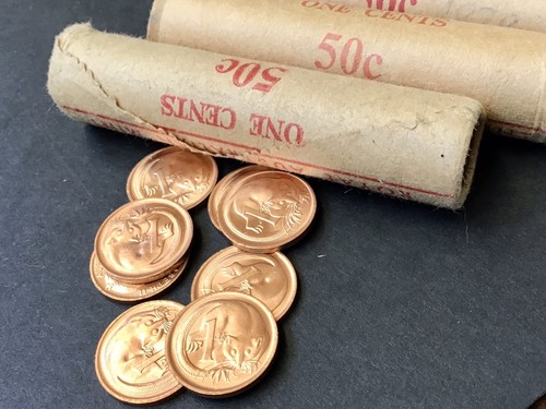 1975 1 Cent Coin Unc. Coin x 1 From Mint Roll. Australian Decimal Uncirculated - Picture 2 of 4