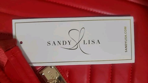 Sandy Lisa Capri Sleeve Bag Case for 14" Laptops, Red SLCPR-SLRD-14 - Picture 5 of 8