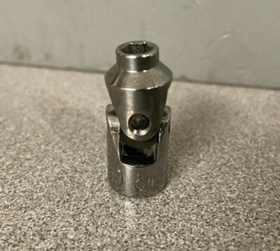 KD Tools 716005, 1/4'' Drive 6 Point Universal Swivel Socket 5mm, Made in USA