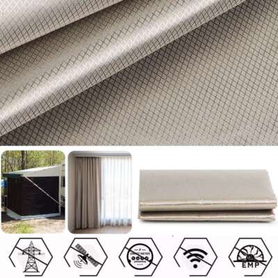 EMF EMI RF RFID Shielding Anti Radiation Protection 5G Wifi Blocking Fabric