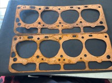 Pair 1954 195 Ford V8 239 Cylinder Head Copper Gasket H1007