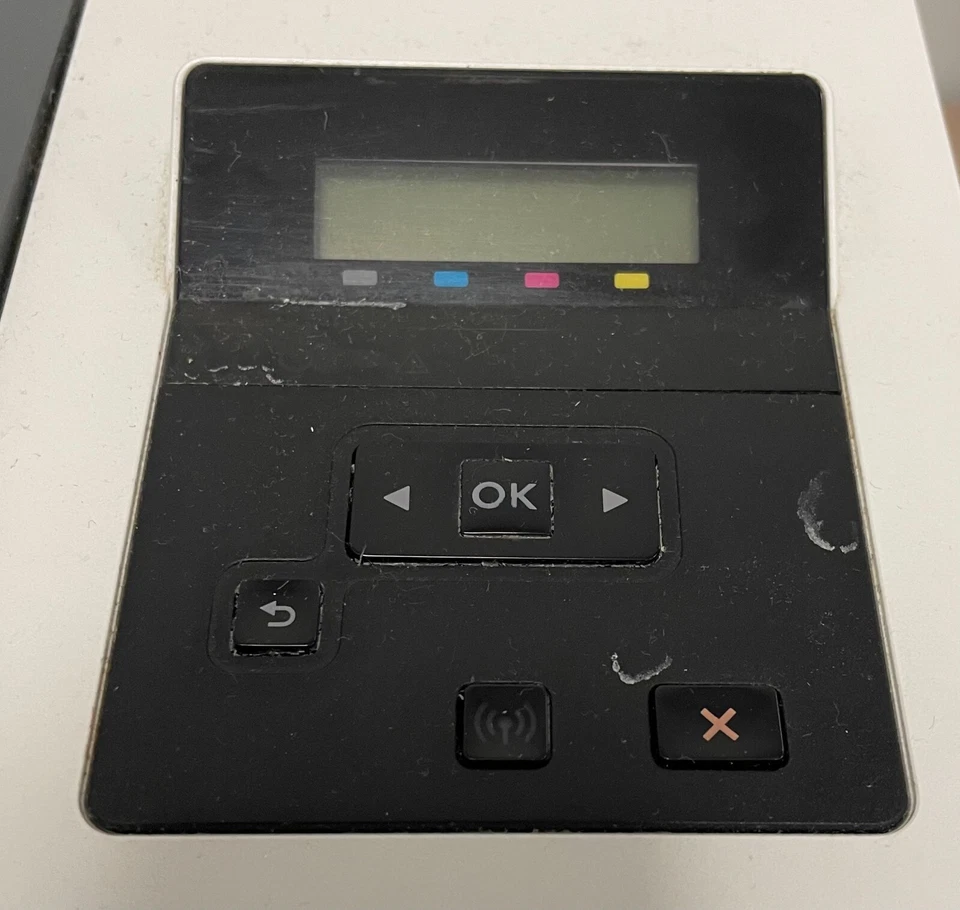 HP Color LaserJet Pro M452nw Printer Used In Medical Office Works Great Printing - Image 3 of 4