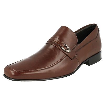 Herren Anatomic Prime Goiania 2 Schokobraun Leder Smart Slip On Schuhe