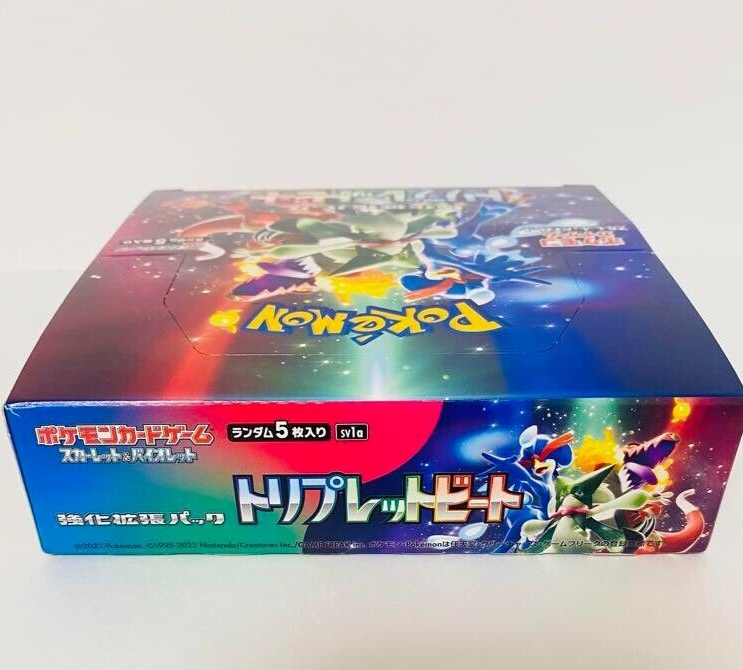Pokemon card Scarlet & Violet Triplet Beat Booster box No Shrink