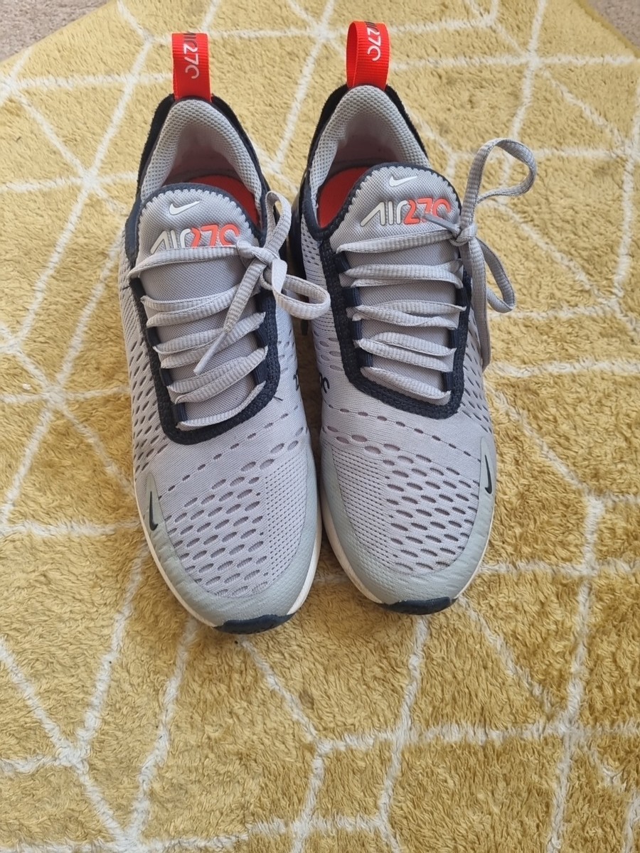 Shoes Nike 270 Size Junior Nike Air Max 270 Smoke Grey/Bright - Main Image
