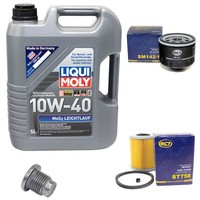 5L ÖL Set Inspektion Kraftstoff ÖLfilter ÖLschraube FüR Renault Megane II 1.9