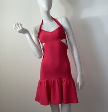 Guess "Sweet Thang" Mirage Cut Out Dress Pink - Size XS Sexy! Clubbing nightlife