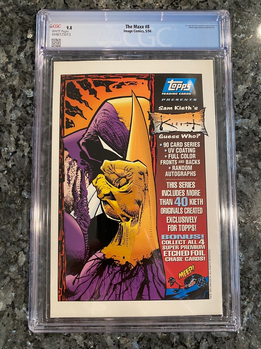Epic Encounter: The Maxx #8- CGC 9.8 White Pages -A Surreal